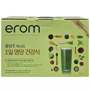 이롬 황성주박사 1일 영양건강식 630g(30g x 21포) 쉐이크통포함 생식 고단백 하루 야채주스 무료배송 gx