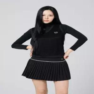 여성골프조끼 망사 브이넥 여름 베스트 여자 골프복 골프웨어