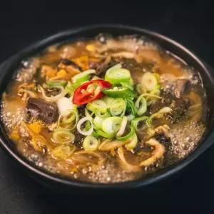 옥구촌한우 선지해장국 630g x 5팩 신선 국산 소선지 24% 이상 한우 흑양