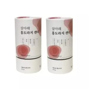 설아래 홍도라지캔디 152g 2개 목캔디 프로폴리스