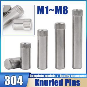 10PCS 1mm ~ 8mm 직경 304 스테인레스 스틸 널링 핀 원통형 샤프트 키덜트 연결로드 잠금 힌지