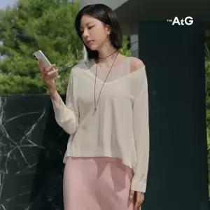 더엣지 [미리주문10 ]26SS 프렌치 린넨혼방 레이어드 풀오버 3종