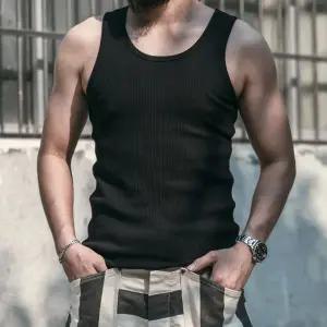 브론슨 논스탁 코튼 골지 나시 슬림핏 탱크탑