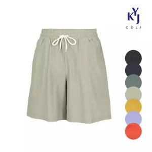 김영주골프 여름 쿨링 밴딩 숏 팬츠 스판 바캉스룩 남성 반바지 DQMMHS19