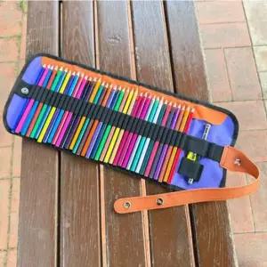 [문구/오피스] 36색 유성색연필 컬러링 세트 롤파우치