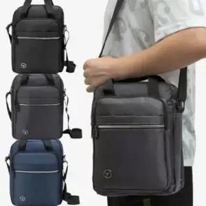 편리한 실용적인 수납 손잡이 가방 넉넉한 포켓 여러개의 생활방수 WL 크로스백 출퇴근 가로지퍼