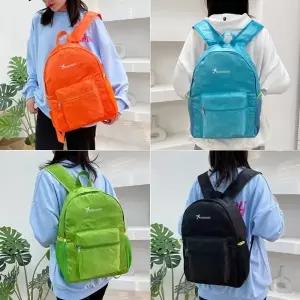 [개미물류] 휴대용접이식백팩 슬림 가방 보조 여행 배낭 초경량 캠핑 방수 트레킹 폴딩 휴대용 대용량