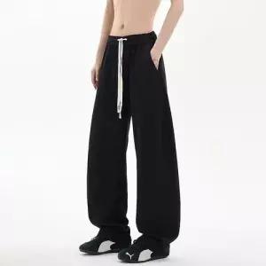 록쉬블몰 팬츠 남친 추장 데미지핏 후드 빅사이즈 트레이닝 긴 HO3