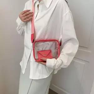 투명 물놀이 비치백 미니 백 LM0062 체인 여성 다용도 패션잡화 여행용 여권 미니백 지갑 가 여자 당일발송