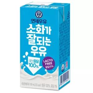 연세우유 소화가 잘되는 멸균우유 190ml 24개 1박스 코스트코