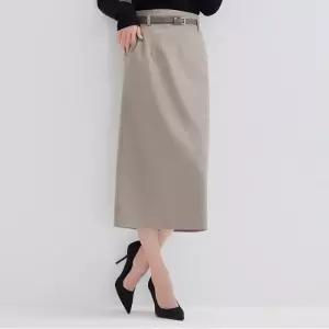 하이웨이스트 롱 슬릿 스커트 (RMWHD49R11-T)