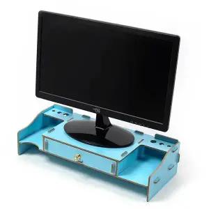 [골드스마일]모니터선반 화면받침대 수납모니터받침대