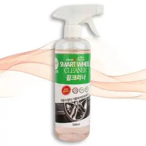 클린앤클리어 향기먹은 휠크리너 500ml-아카시아향 휠클리너 타이어세정제 자동차휠청소