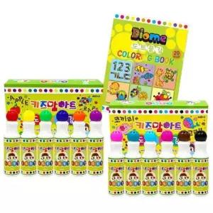 미술놀이 동그라미 톡톡 도트화가 세트 (도담)