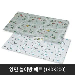 대형 프리미엄 양면놀이방매트 포레스트패턴 소음완화 쿠션 아이 인테리어 층간 거실 미끄럼지 방지