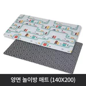 대형 유아양면놀이방매트 자동차+패턴 층간소음완화 쿠션 아이 인테리어 거실 미끄럼지 방지