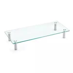 [골드스마일]베이직 모니터 받침대(BTS-003D L 투명 플러그)