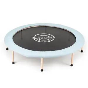 아이워너 트램폴린 접이식 밴드 트램펄린 지름 138cm (민트) 바운스트램폴린 점핑트램폴린 가정용트램폴린