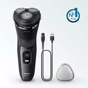 [정품]  전기면도기 S3145/원터치 물세척/습식건식