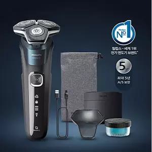 [정품]  전기면도기 SkinIQ 5000 시리즈   일렉트릭 블루 S5889/73