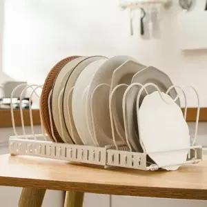 다용도 식기선반 10단 1P 그릇 접시 정리대 거치대 접시거치대 접시렉 그릇선반