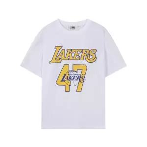 [NBA](하남점)LAL 넘버링 메쉬 반팔 티셔츠 N242Z9034P