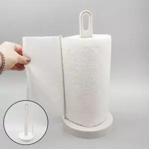 스탠드형 휴지롤 키친타올수납 정리 받침대 랜덤발송 주방정리 키친랩홀더 주방타올걸이