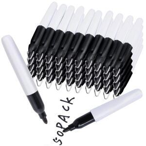 캡 클립이 펜 지우개 사무실 볼 삼각 있는 미니 50개 영구 골프 마커 열쇠고리 드라이