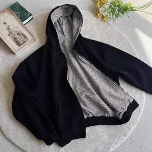 남친 빈티지 아이템 쇼트 가디건 카디건 집업 트렌디 후드 하운드투스 리버시블 HT1