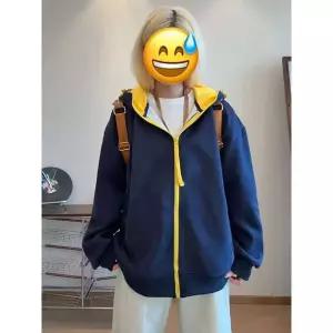 남친 가을 상의 가디건 트렌디 후드 커플 아이템 집업 HT3