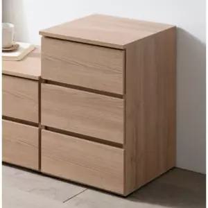 컬러감 가성비좋은 모던 거실 안방 3단 서랍장(40cm 3색) 양말 침대 예쁜