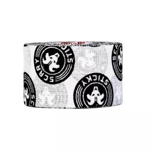 무서운 끈적끈적한 프리미엄 운동 테이프 초끈적한 엄지손가락 손가락 및 손목 역도 후크 그립 크로스 면