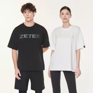 [제테스]제테스 에어 오버핏 기능성 빅로고 반팔 티셔츠 래쉬가드 겸용 U_5S2013