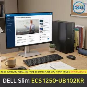DELL Slim ECS1250-UB102KR 컴퓨터 / RAM 16GB / NVMe SSD 2TB