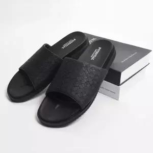 유행타지 않는 기본 스타일 ST 검정 남성슬리퍼