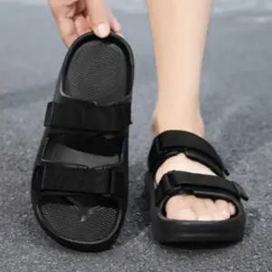 남녀공용 여름 데일리 캐주얼 스트랩 샌들 슬리퍼 신발