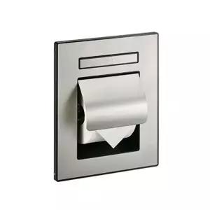 욕실 용품 매립형 휴지 걸이 트레이 사틴