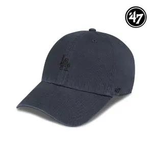 [47brand]47브랜드 LA 다저스 스몰 로고 MLB 엠엘비 볼캡 모자 빈티지 네이비 B-BSRNR12GWS-VNB