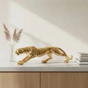 퓨마 조각상 거실 인테리어 소품 풍수지리 개업 집들이 선물