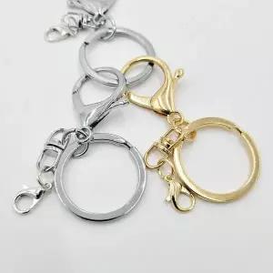 [셀러허브]열쇠고리 만들기 재료 키링 집게 고리 (S42360057)