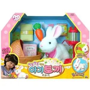 [셀러허브]깡총깡총 아기토끼키우기 움직이는 인형 어린이완구 (S38126294)