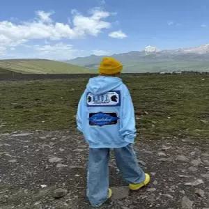 솔저스2 남성용 회색 캐주얼 가을 후드 커플 티 코트 OPH3