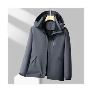 솔저스2 캐주얼 남친 탈부착 후드 봄가을 코트모자 재킷 OPH3