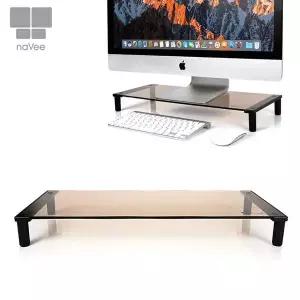 [골드스마일]강화유리 모니터받침대