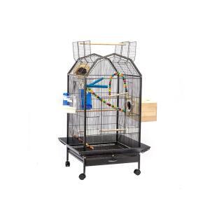 대형 새장 날림장 앵무새 투명 층앵무 인테리어 사랑 날림장선반 물통