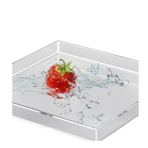 아크릴 수조 투명 낮은 어항 특수 촬영 사각 수족관