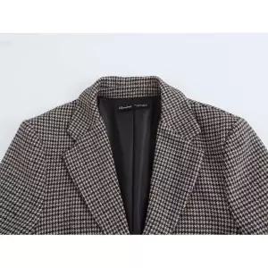 여성용 캐주얼 가을 자켓 싱글 코트 정장 포켓 긴팔 원픽3