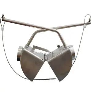 알루미늄 토양 채취기 하수 슬러지 진흙 머드 토지 흙 시료 케이스