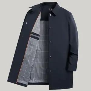 픽호샵 남사친 하프 가을 캐주얼 코트 트렌치 키작남 싱글 칼라 꾹3