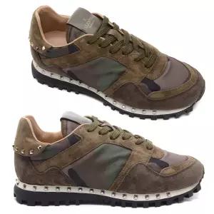 [롯데백화점]발렌티노 18SS 남성 카모플라쥬 락스터드 스니커즈 PY2S0952_NYM_A63_18S